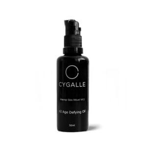 Cygalle Age Defying Oil black pump bottle